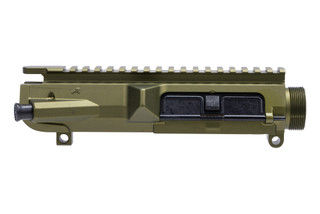 Aero M5 Threaded Assembled Upper Receiver in OD Green with M4 feed ramps.